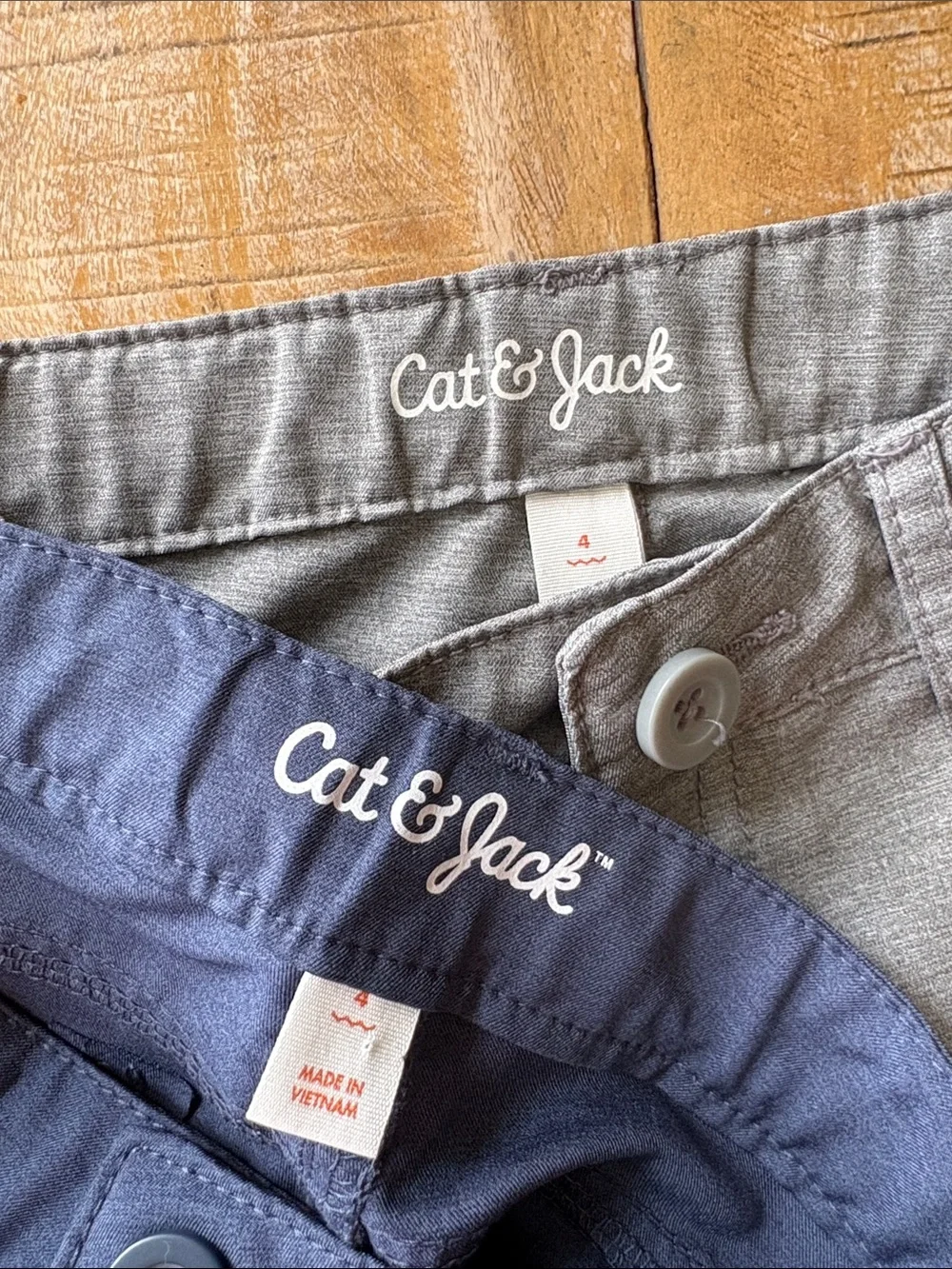 Cat & Jack Navy Quick Dry Shorts Set size 4